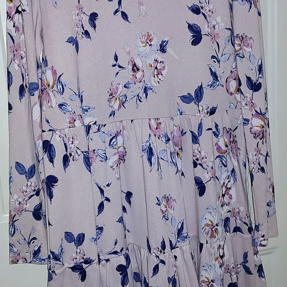 Signature Studio Floral Knit Dress Size L NWOT - Picture 1 of 16